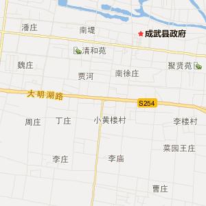 菏泽市成武县地图